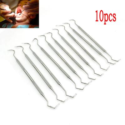 10 stücke Edelstahl Dental Werkzeug Zahnarzt Zähne Sauber Hygiene Explorer Sonde haken Pick zahnärzte instrumente zähne reinigung werkzeug