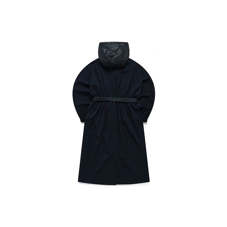 Fila Emerald Knitted Sports Long Hooded Jacket Women Jackets Legendary-Blue F11W214504FNV