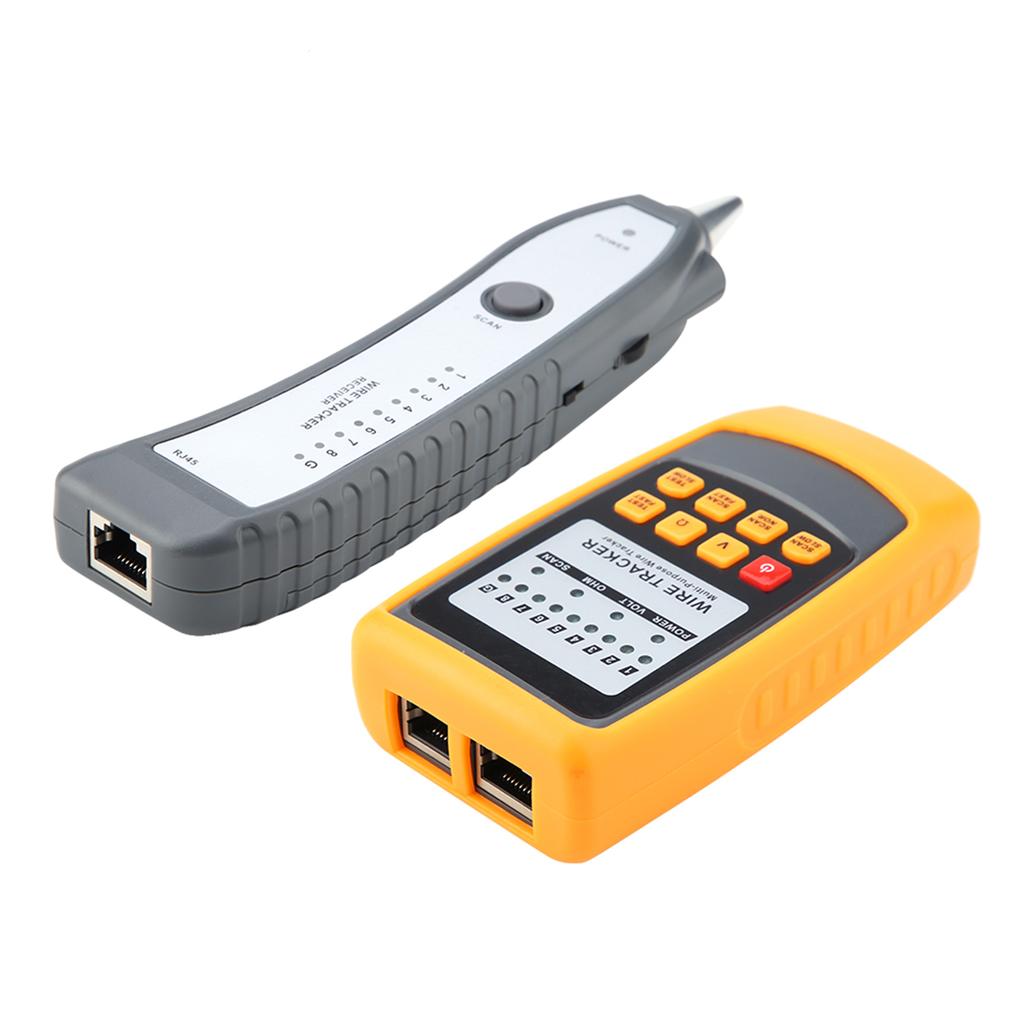 GM60 Handheld Rapid LAN Network Cable Tester Line Finder Wire Tracker Tool