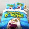 3D Druck Mein Spiel Singende Monster Bettwäschesets Bettdecke Steppdecke Bettbezug Bettbezug Kissenbezugsets Kinder Erwachsenengröße