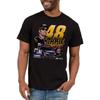 Junk Food NASCAR - Pilotos Históricos - Camiseta Oficialmente Licenciada de Manga Curta para Fãs - Homens e Mulheres