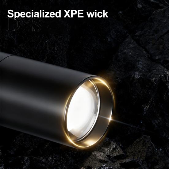 Strobe Mode Emergency Lamp Mini Rechargeable Flashlight, 3 Lighting Modes Adjustable Focus Bright Waterproof Metal Flashlight LED Portable for Camping