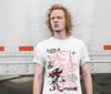 T-shirt Grafica Stampa Doppia Personaggio Shadow The Hedgehog 2026 Oversize Cotone Casual Streetwear per Fan di Sonic