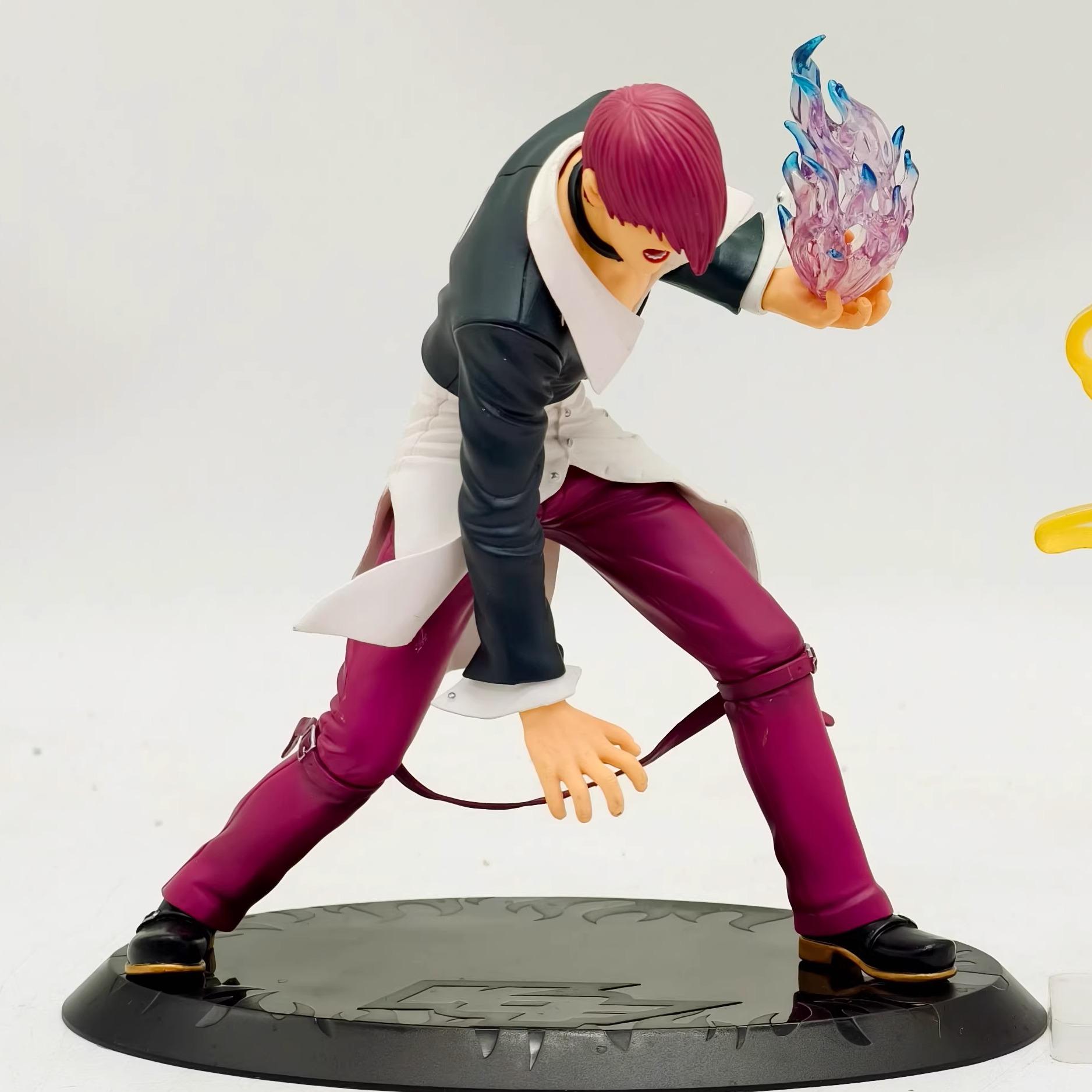 The King Of Fighters Statue Kyo Kusanagi Iori Yagami Action Figure Arcade Anime Game PVC Model Toy Gift