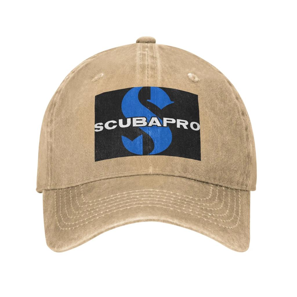 Scubapros Diving Logo Denim Cap Casual Baseball Caps Adjustable Hat Summer Unisex Baseball Hats