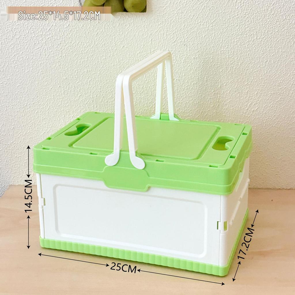 Tragbarer, faltbarer Picknick- und Aufbewahrungskorb im japanischen Stil für Gemüse und Wäsche