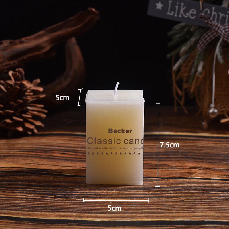 LIEI Classic Ivory White Decorative Candle