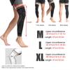 Compression Knee Pads Support Lengthen Stripe Sport Sleeve Arthritis Joint Pain Protector Elastic Kneepad Brace