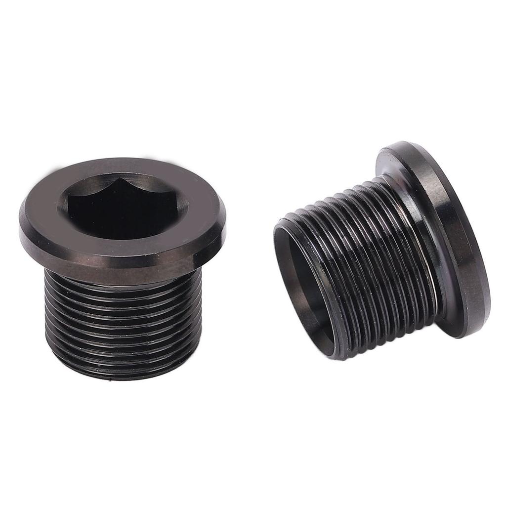 Bike Crank Screw Rust Proof Metal Chain Wheel Nut Bike Crankset Arm Fixing Screw for Road Bikes 2pcs