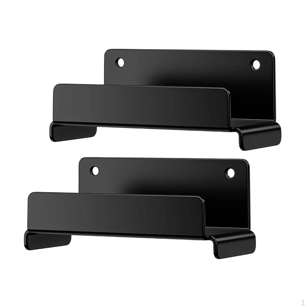 2 Pieces Ladder Hooks Wall Hanger Garden Tool Hanging Utility for Garage Organizer Chairs