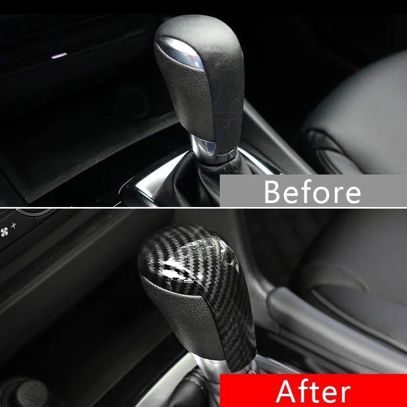 gear shift Knob Handle Cover Sticker for Mazda 2 3 6 BM GJ DEMIO CX3 CX5 CX8 CX8 CX9 AXELA 2014-2021 2022 Accessories