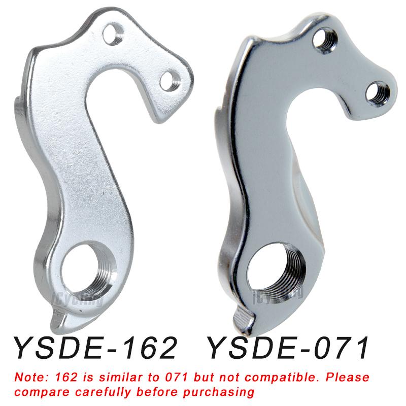 Derailleur Hanger For for Bakcou Mule, BiXS, Fuji ABSOLUTE D052, Helkama, Silverback Stride, White Bicycle Mech Dropout Parts