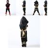 Stunning Boys Kids Ninja Assassin Samurai Warrior Fancy Dress Costume For Halloween