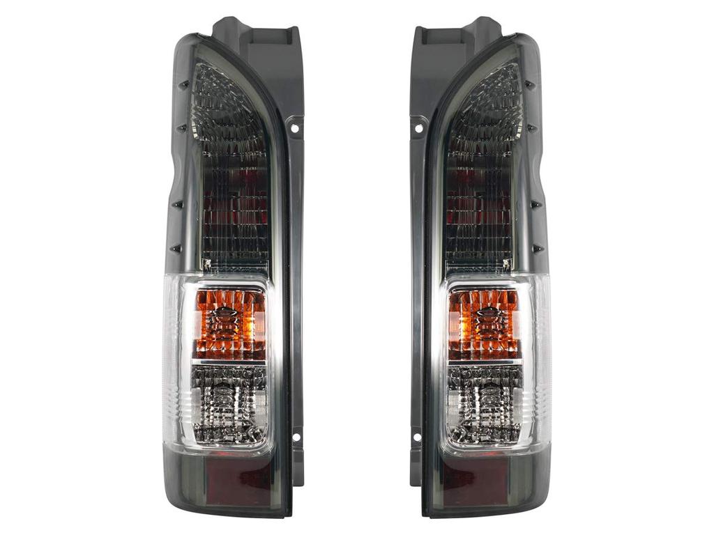 Genuine Tail Lights with Smoked Lenses for Toyota Ace Generation of TRISTAR'S Hiace/Regius (200 Series, 4th-7th Models) (Set 2)