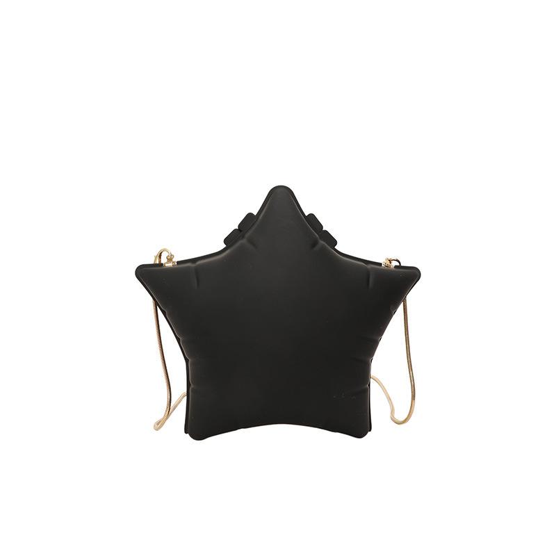 Cute Five-pointed Star Bag 2025 New European and American Fashion Candy Color Single Shoulder Women's Versatile Acrylic Box Bag