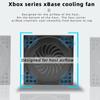 Cooling Fan for X Series X 2 Turbo Fans Rear Game Controller Radiator with USB XSX Console Accessories