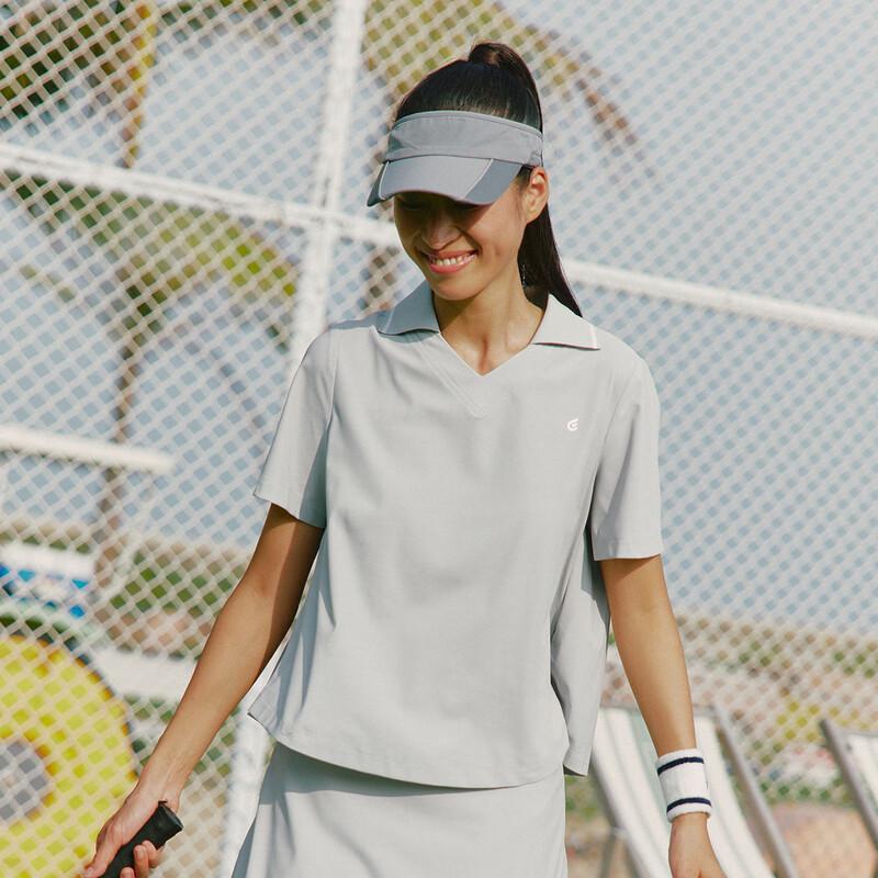 Ailaiyi Women's Cooling Sun Protection Pleated T-Shirt