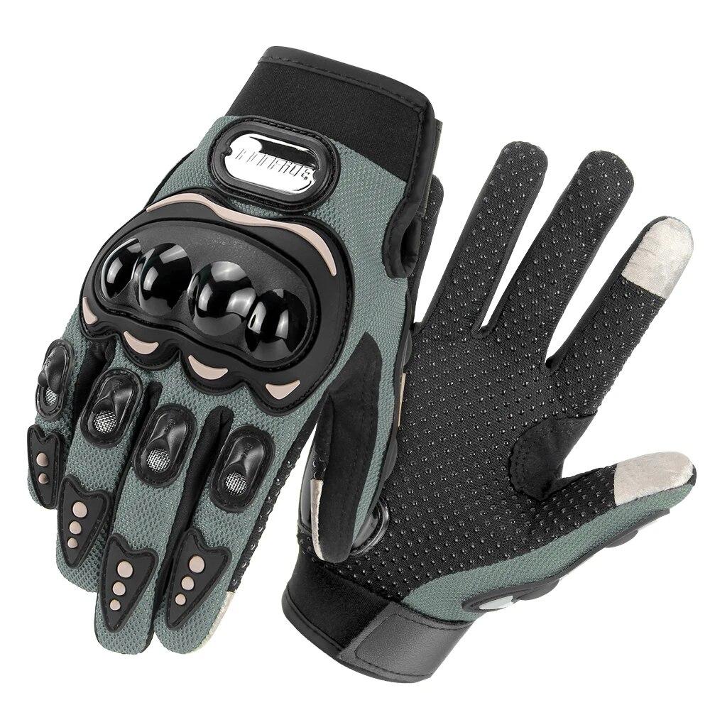 Women's Motorcycle Gloves, Breathable, Full Finger, for Motocross, Breathable Mesh, for Touchscreen, Racing Gloves