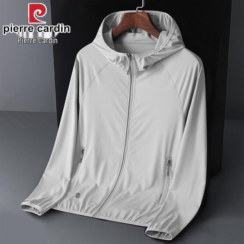 Pierre Cardin Men s Hooded UV Protection Sun Jacket 3XL