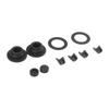 Microtiller Valve Parts Iron Wear Resistant Anti Corrosion Spring Washer Locking Clip Set for Generator