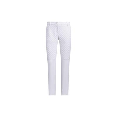 Einfarbige High Waist Slim Fit Freizeithose Damen Unterteile Weiß HY0864