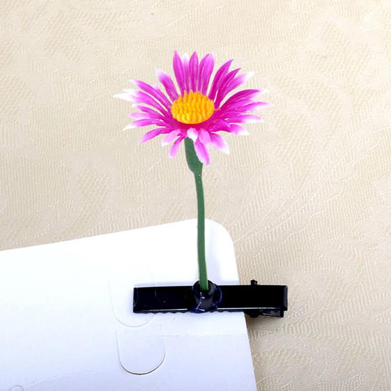 5ks Funny Plant Hairpin Flower Butterfly Sprout Sponky do vlasů pro děti, dívky, ženy