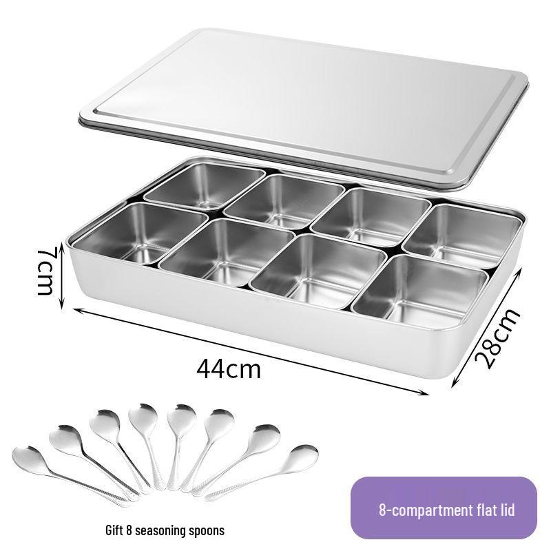 Stainless Steel Spice Box: Japanese Seasoning