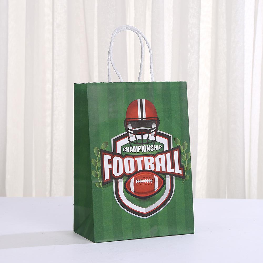 StoBag, American Football Gift Bags, for Birthday Parties, Super Bowl Celebrations,  12/30pcs