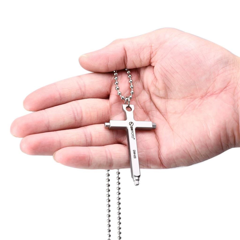 SWFOTO Hex Wrench Stainless Steel EDC Tool Accessories Pendant DW-03 2.5/3/4mm Multi-Tool