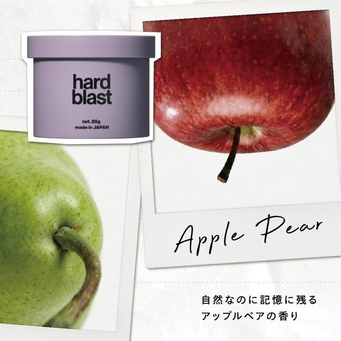 [Lipps] Hard Blast Wax 85g (Apple Pair Scent) – Men's Hard Hold Hair Wax
