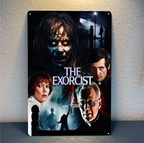 The Exorcist Horror Movie Metal Poster Tin Sign 20x30cm Plate 20x30cm(7.8x11.8inch)