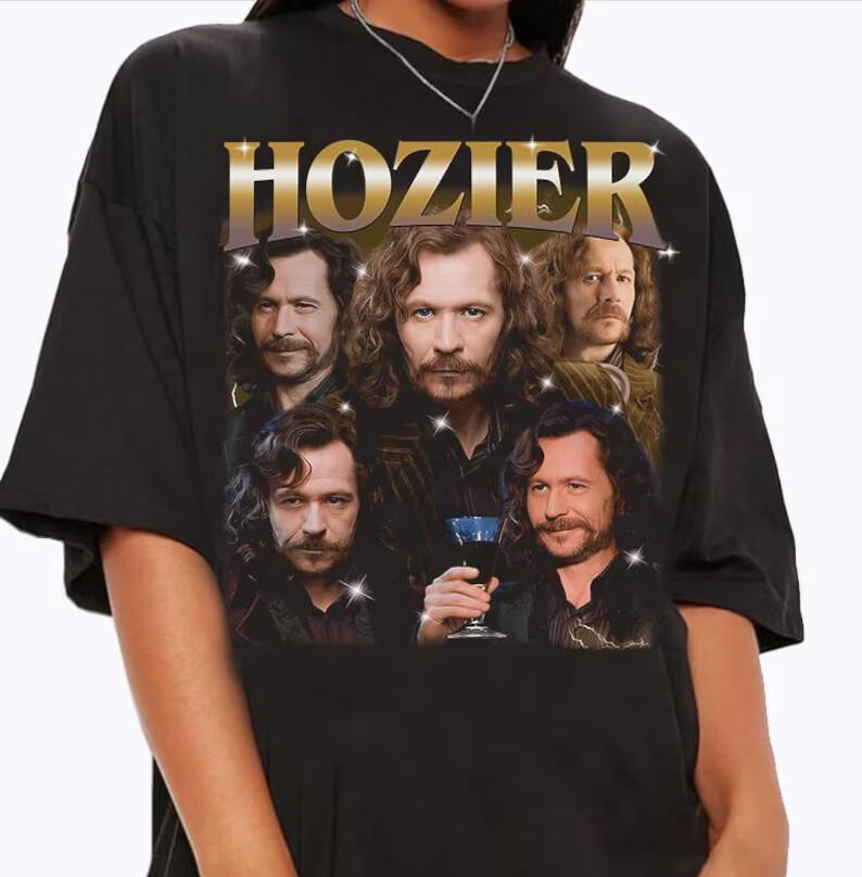 Sirius Black 90s T-shirt Hozier Funny Meme T-shirt Hozier Fan Gift Hozier Unisex T-Shirt XL