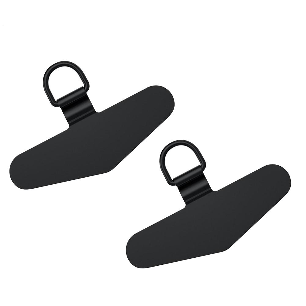 Universal Metal Phone Tether Tab Ultra-thin Stainless Steel Replacement Phone Lanyard Straps Cards Hanging Cord Tab 3/2/1PCS