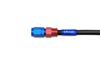 SWAGE LINE SAKB-1010M-0925 Easy Order Brake Hose General Purpose Hose Straight Fitting Aluminum (Red/Blue)