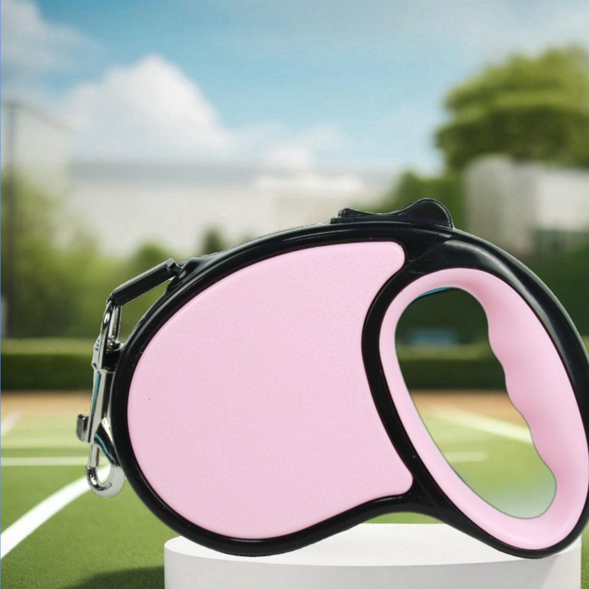 

Регулируемый автоматический втягивающийся поводок для маленьких и средних собак - Идеально подходит для прогулок на открытом воздухе 5m