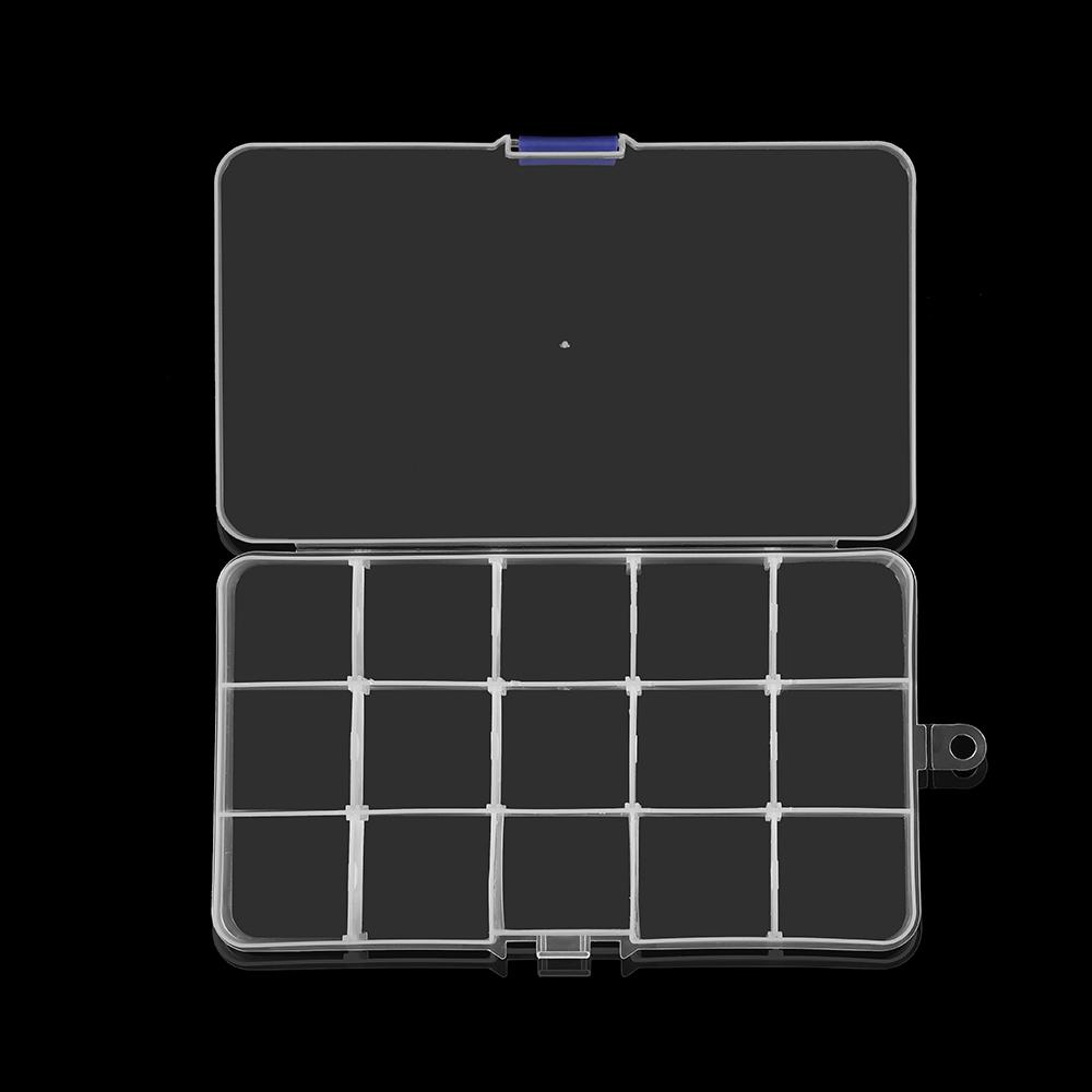 High Quality Grids Adjustable Plastic Jewelry Beads Storage Box Case Container Organize For Craft Jewelry Display Boxs Supplies