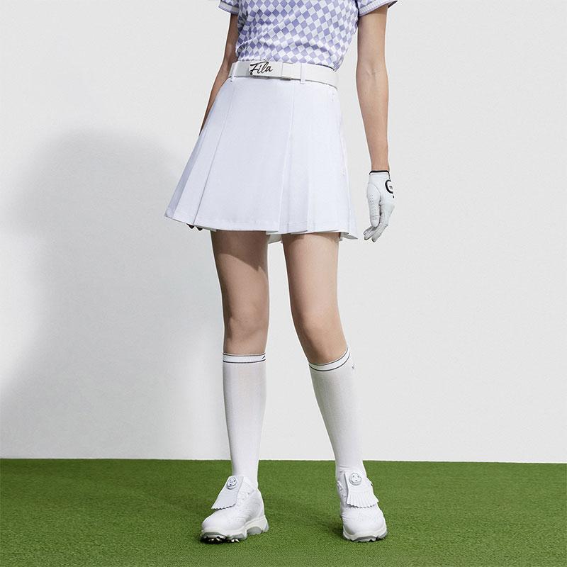 New FILA Golf Series Casual Short Skirts Women's Jade White A11W345302F-WT