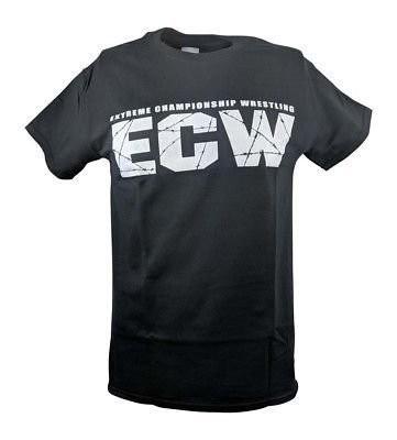 ECW Extreme Championship Wrestling White Logo Tshirt M