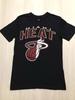 Miami Heat T-shirt Black Style Size S