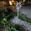 Solar Powered 6LED Light Outdoor Indoor Colorful Lamp for Garden Yard Lawn DecorationSun