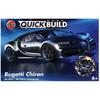 Airfix NON Quick Build Bugatti Chiron Black Plastic Model QB6025 (Car)
