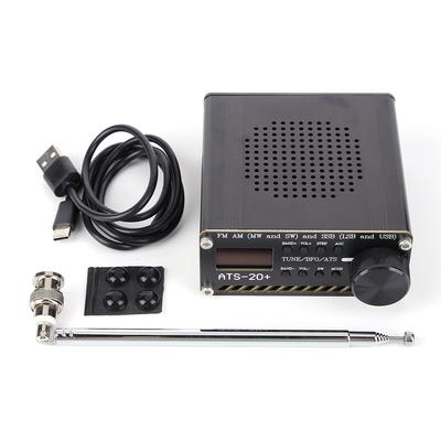 ATS-20+Si4732 Full Band Receiver Scanner FM AM MW&SW SSB LSB & USB with Antenna Full Band Radio Receiver 0.96 Inch OLED Screen