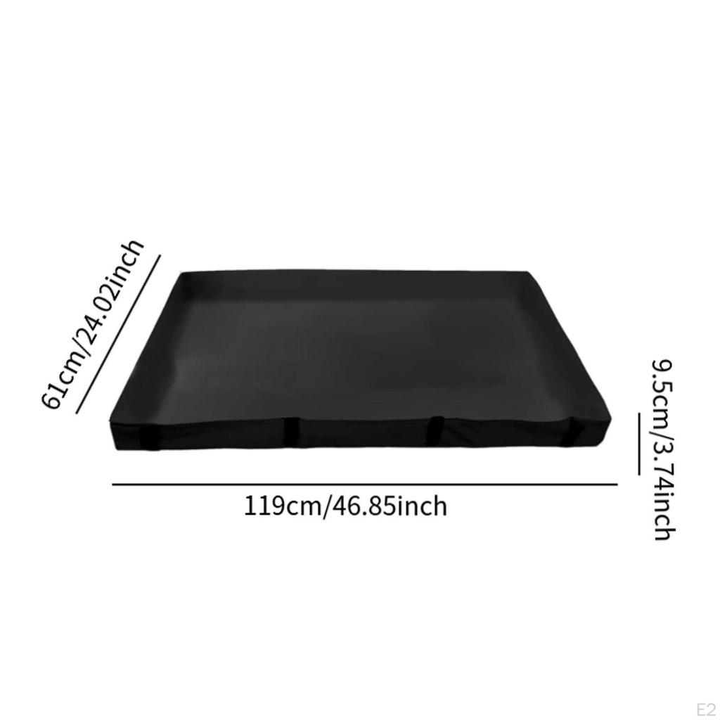 Plandeka Spodnia do Klatki dla Świnki Morskiej, 46,85x 24,02 cala, Zmywalna, Akcesoria do Habitatu dla