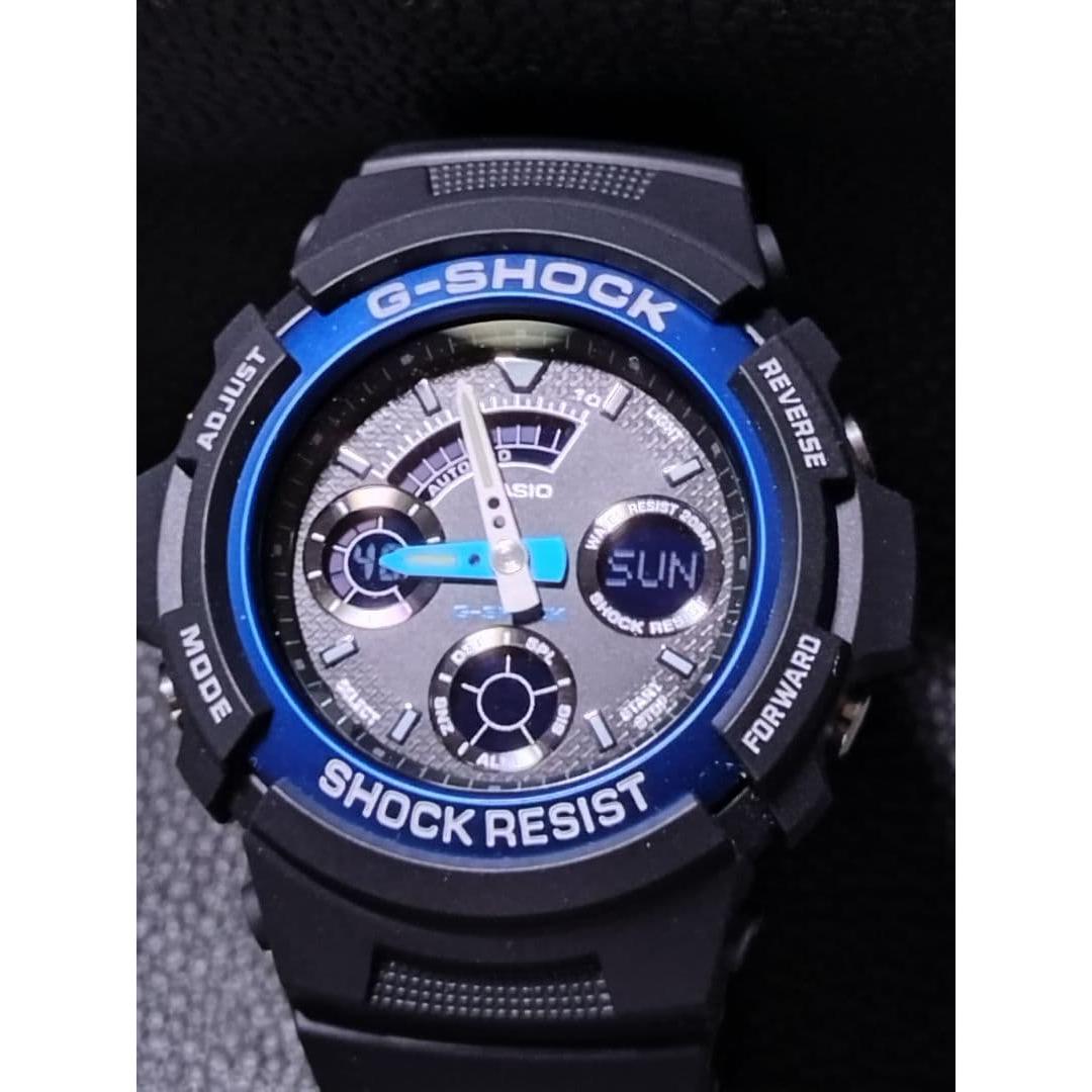 CASIO G-SHOCK watch body black blue