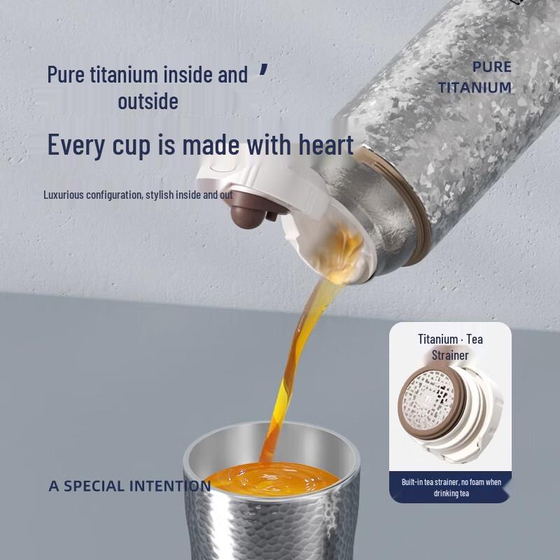 TOMIC TW60191Ti29 Pure Titanium Tea Cup