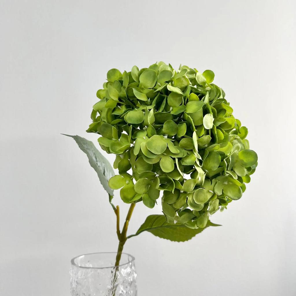 5 Stück/Los Künstliche Seidenblume Große Hortensie Hochzeitsaal Dekoration Blumenarrangement Zuhause Wohnzimmer Esszimmer Party Floral