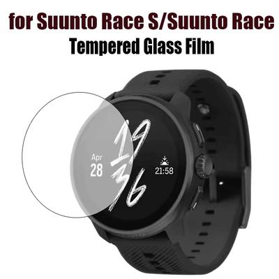 3/5 τμχ 9H 2,5D HD Clear Glass For Suunto Race S / Race Tempered Glass Smartwatch Screen Protector Film for Suunto Race