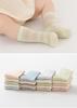 Summer Thin Cotton Baby Socks, Class A Newborn & Toddler Girls Cartoon Mesh with Loose Cuffs