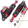 Red GY6 Scooter/ATV Four-Wheeled Beach Kart Rear Air Shock Absorber (1 Pair)