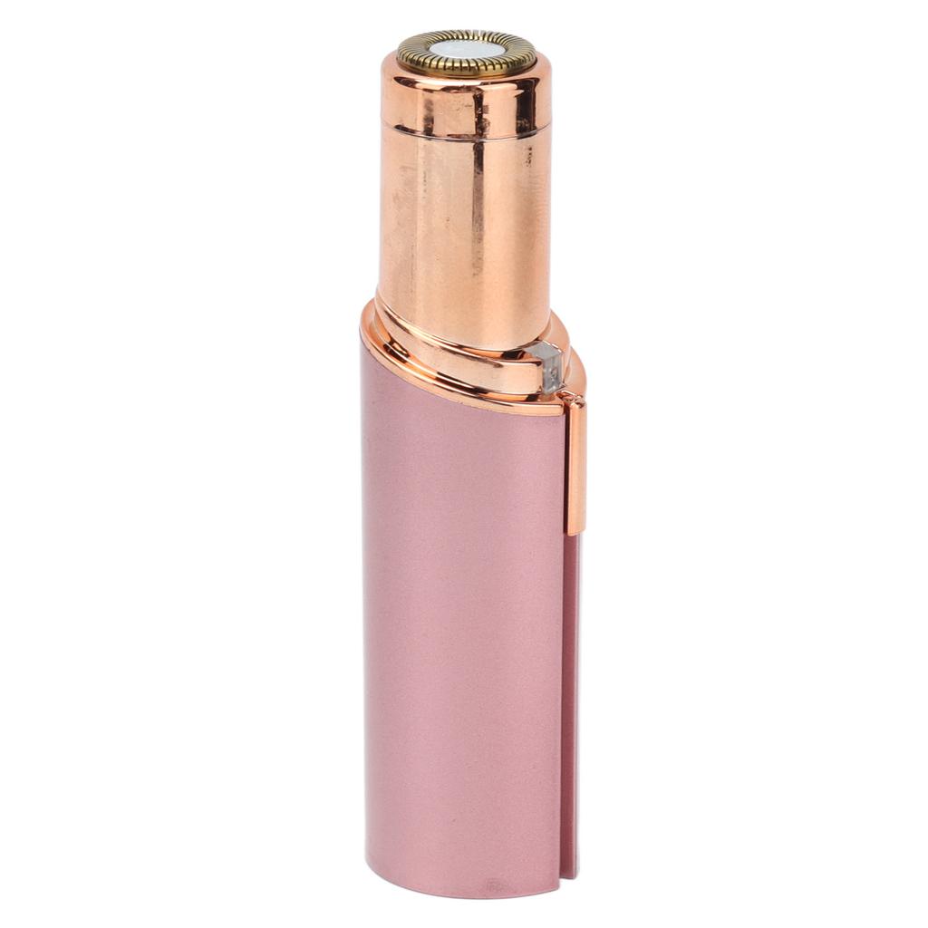 Electric Facial Hair Trimmer Lipstick Shaped Lightweight Mini USB Charging Face Shaver Hair Remover